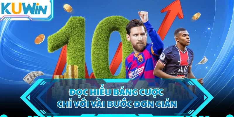 Đọc hiểu bảng cược chỉ với vài bước đơn giản